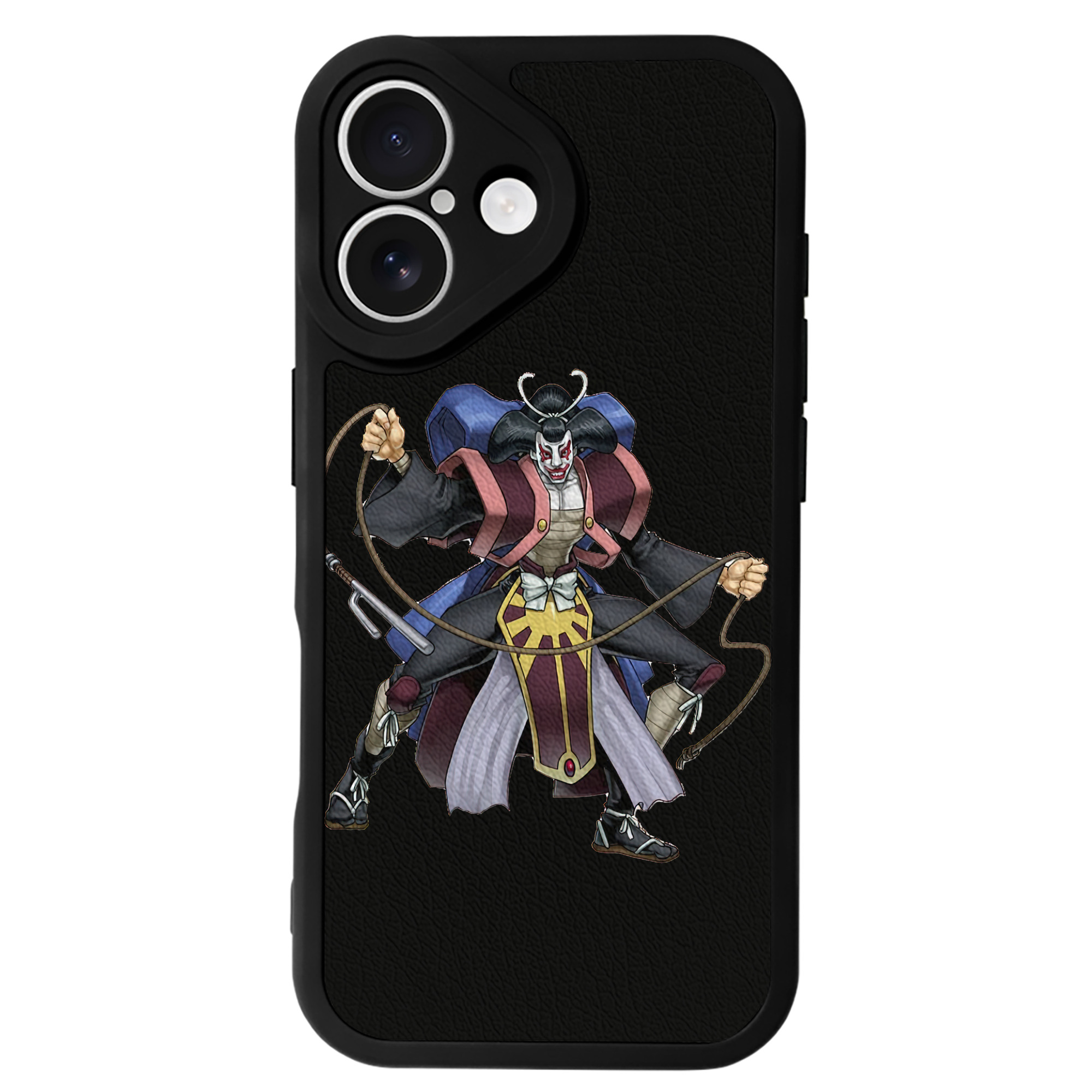 遊☆戯☆王 Yu-Gi-Oh! 【iPhone 16シリーズ対応】シリコンスマホケース（レザー調） 材質：シリコン